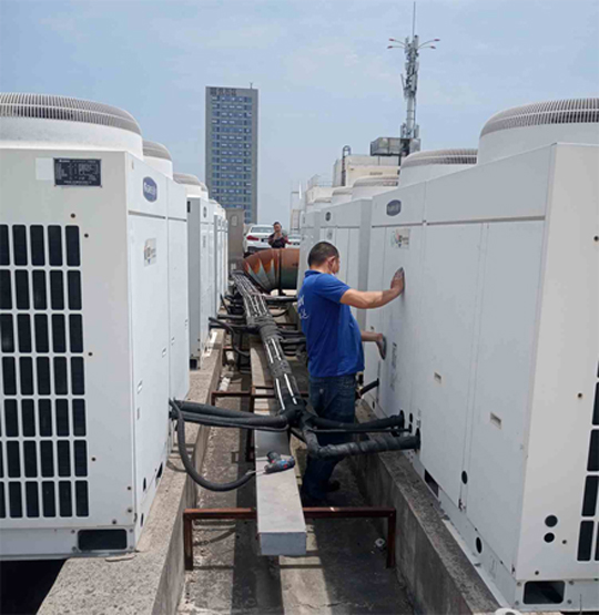 盐都中央空调制热和不制冷系统维修方法